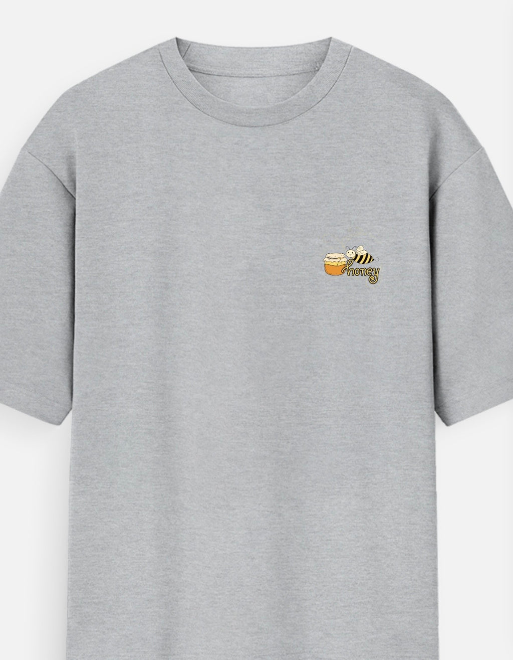 Honey Embroidered Oversized T-Shirt | 100% Cotton