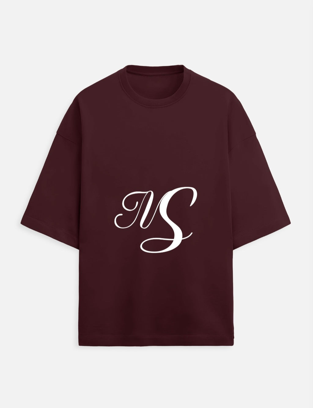 Custom Puff Print Terry Oversized Tee