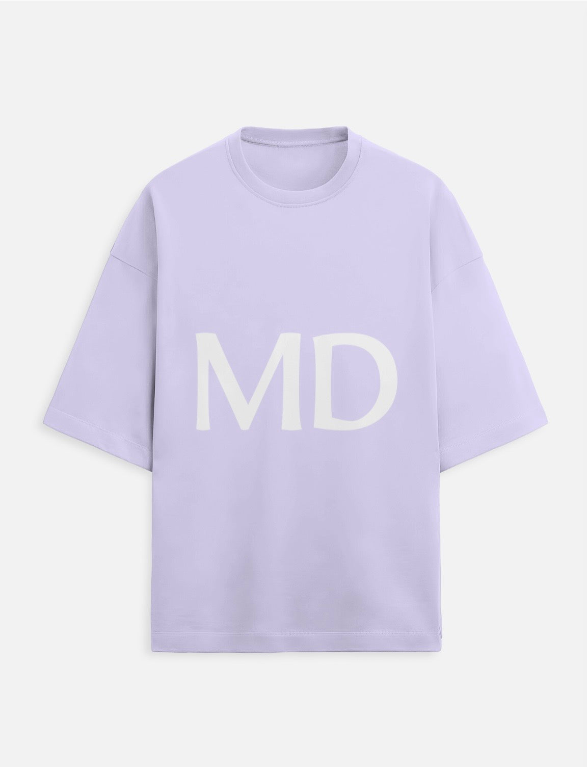 Custom Puff Print Terry Oversized Tee