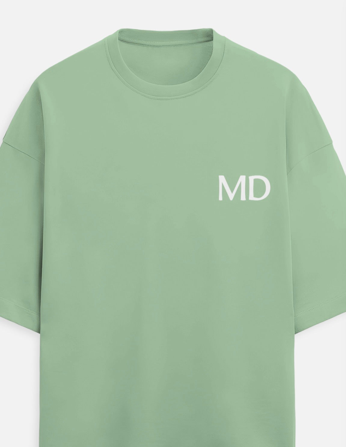 Custom Puff Print Terry Oversized Tee