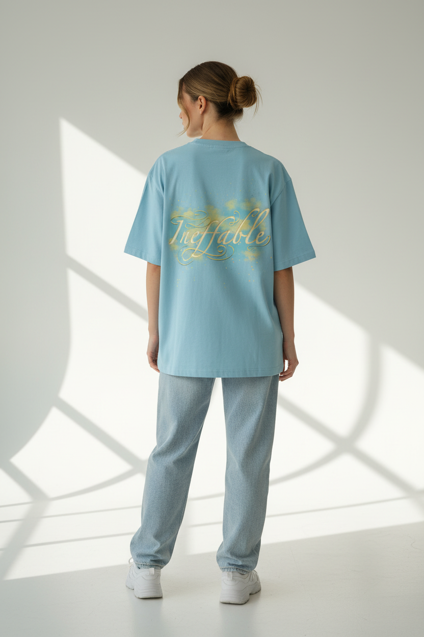 Baby Blue - Female Model Back