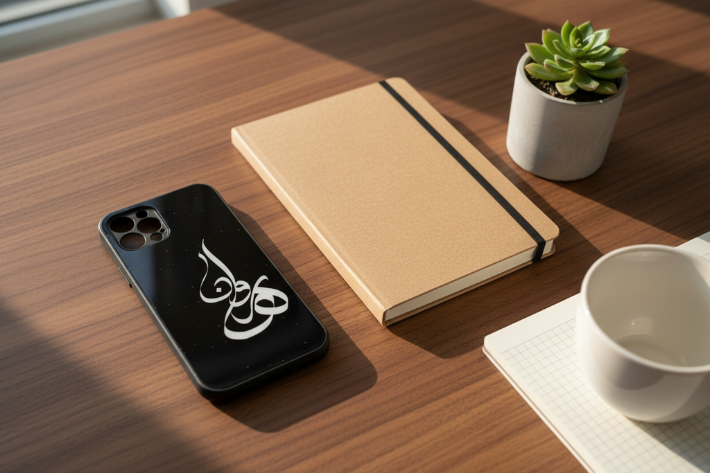 Custom iPhone Glass Case | Personalised Photo & Text