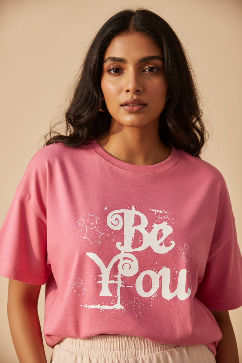 Flamingo Tee – Female Model