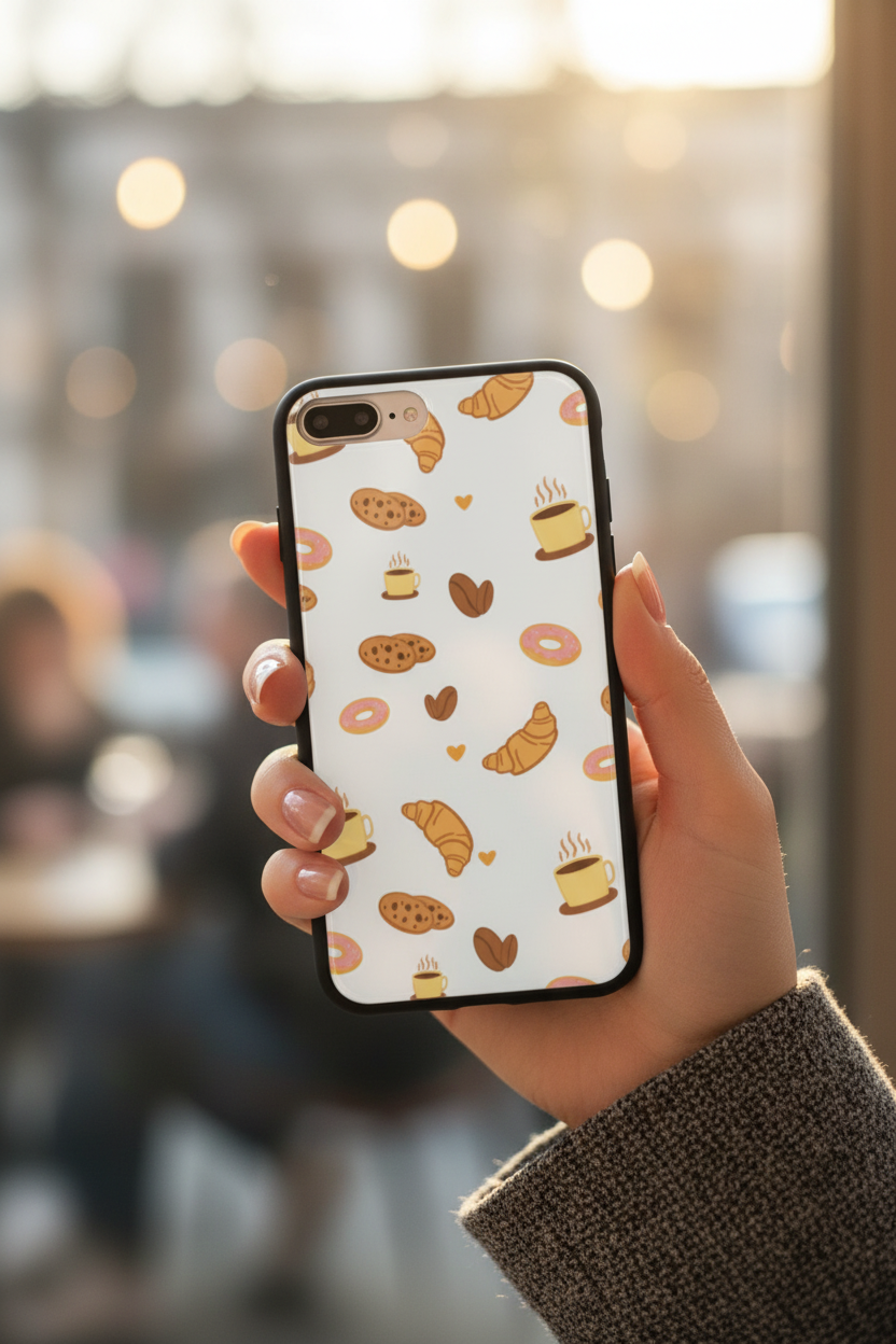 Hand-held lifestyle mockup