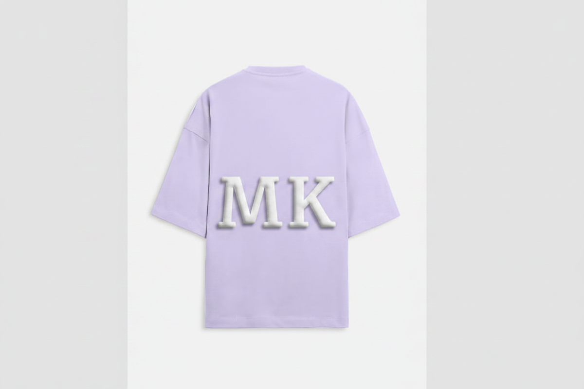 Lavender - Puff Print Back