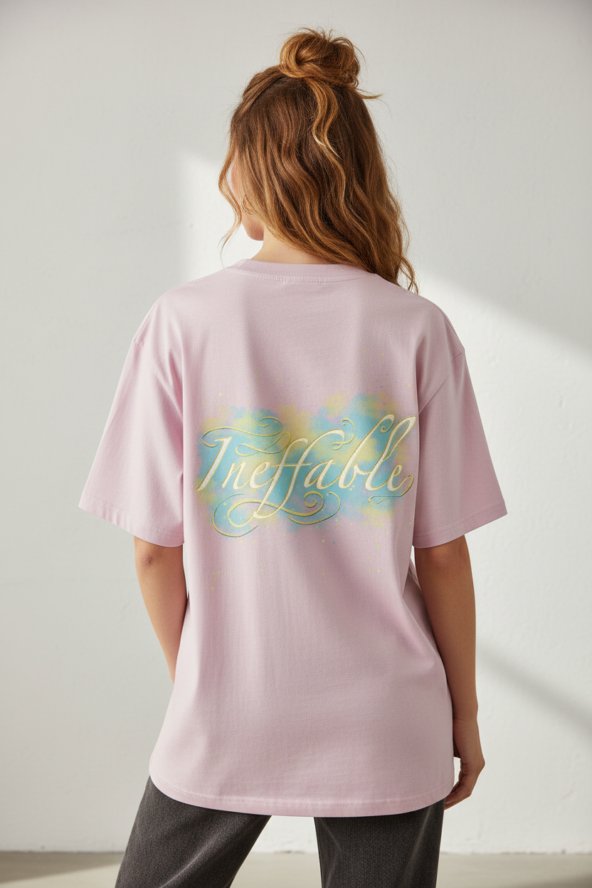 Light Baby Pink - Female Model Back