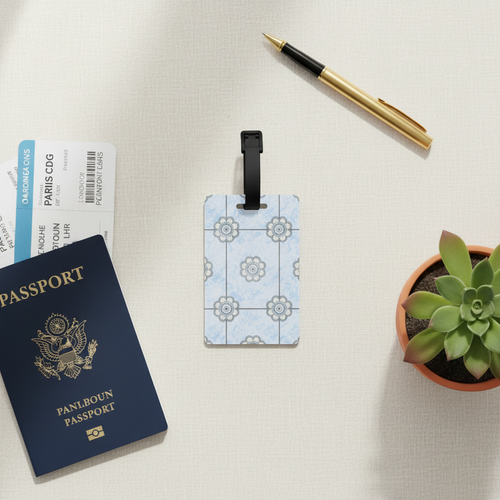 Travel Flat Lay Mockup